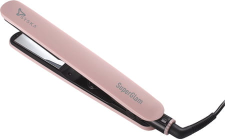 Syska Hs1050 Hair Straightener With Titanium Plates (Pink)