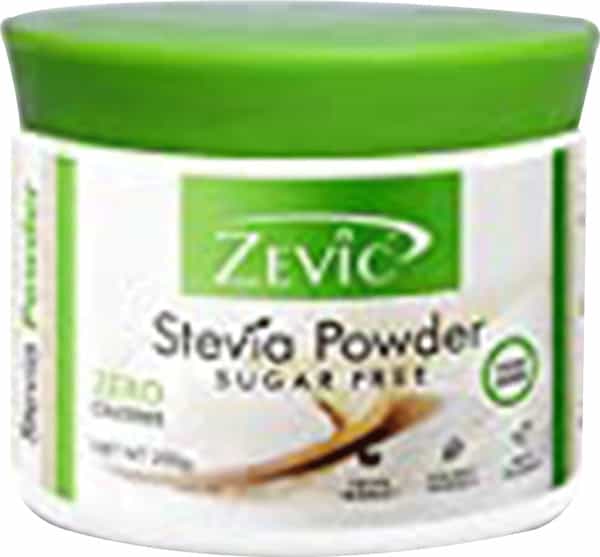 Zevic Stevia White Sugarfree Powder 200 Gm