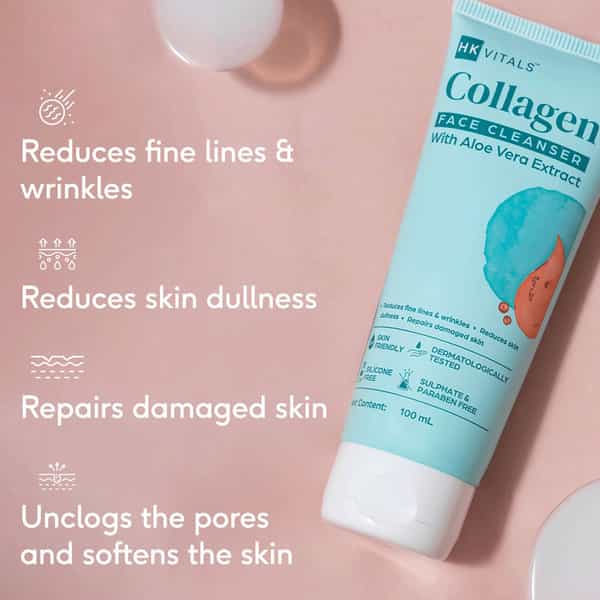 Hk Vitals Collagen Face Cleanser (100 Ml)