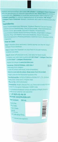 Hk Vitals Collagen Face Cleanser (100 Ml)