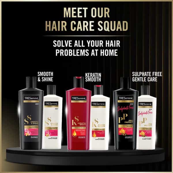 Tresemme Hair Fall Defence Shampoo | With Keratin Protein | Upto 97% Less Hair Breakage | 1 Ltr