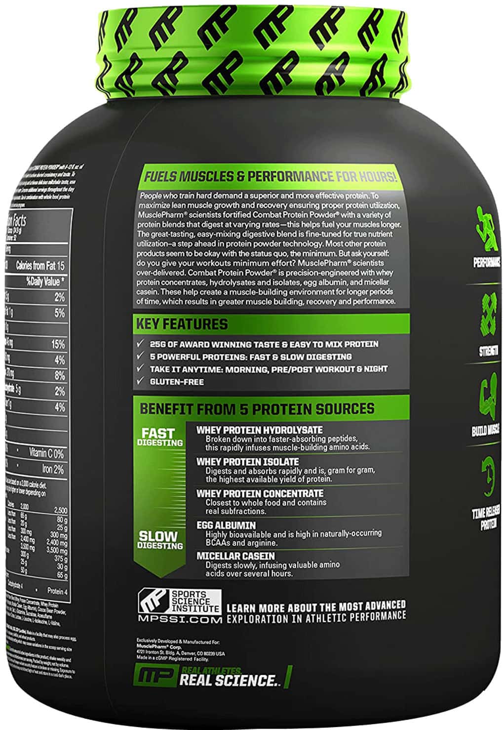 Buy MUSCLEPHARM COMBAT 100 WHEY PROTEIN CHOCOLATE MILK 5 LBS (2.27 KG