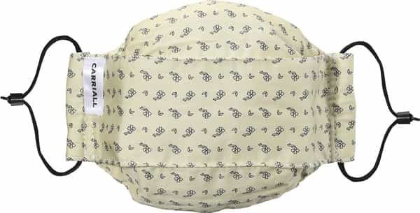 Carriall Adult Unisex 3 Layer Reusable Washable Cotton Mask (Camsl049) Pack Of 3