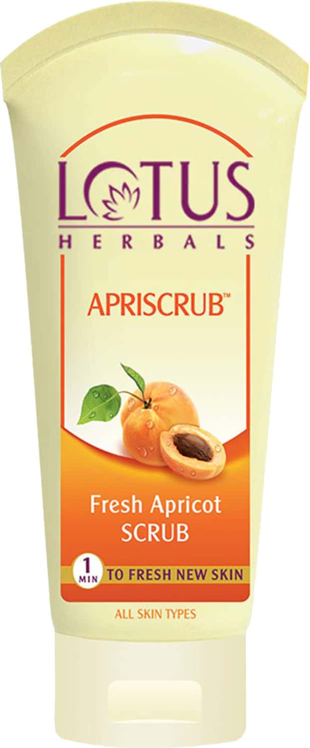 Lotus Herbals Apriscrub Fresh Apricot Scrub 100 Gm