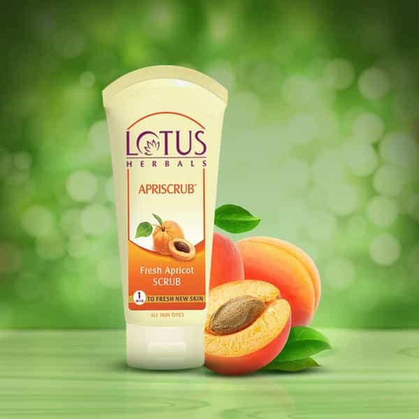 Lotus Herbals Apriscrub Fresh Apricot Scrub 100 Gm