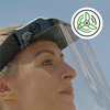 Aerion Air Shield, Battery Powered Wearable Air Purifier, Eco-Friendly Reusable Full Face Protector