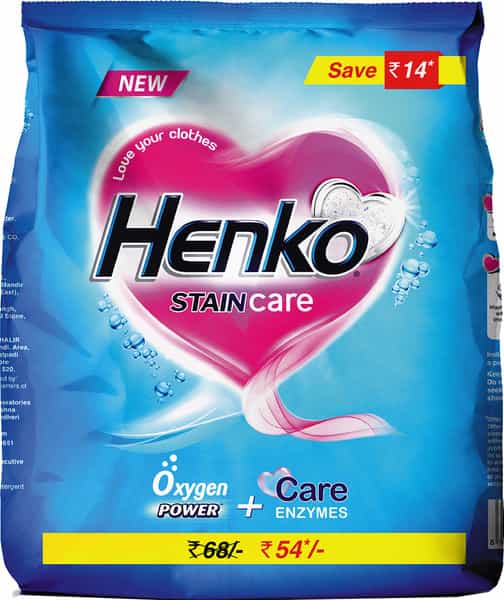 Henko Detergent Powder - Stain Champion Oxygen 500G