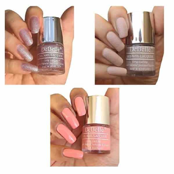 Debelle Gel Nail Polish Combo Set Of 3 Ophelia - 24 Ml (8 Ml Each) Rakhi Gifts
