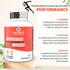 Naturyz Nitric Oxide Pump 2500 L-Arginine Citrulline Caffeine For Pre-Workout & Stamina - 60 Tablets