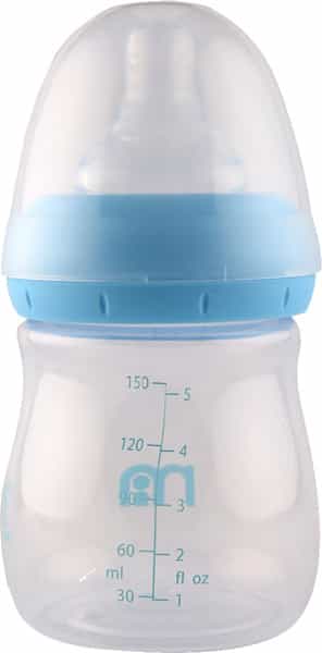 Mothercare Wide Neck Bottle - Blue - 150Ml