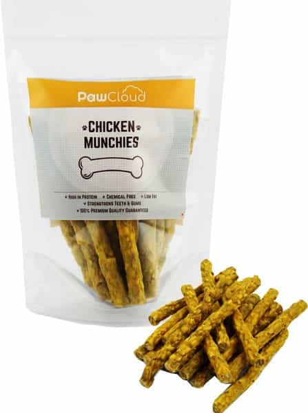 Pawcloud Chicken Munchies Sticks Dog Treat 400 Gm