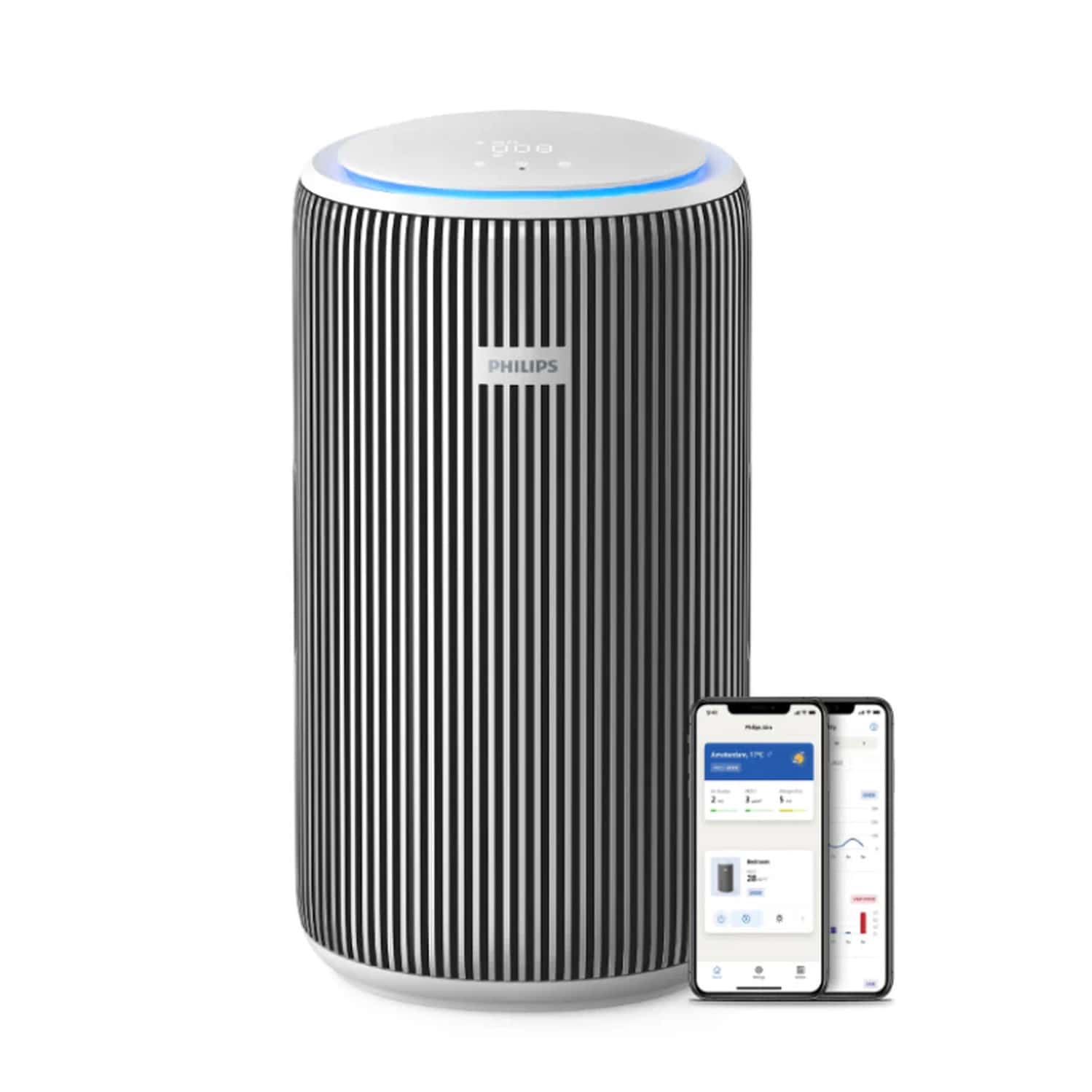 Philips Smart Air Purifier For Home With Real Time Aqi Display And Covers Upto 600 Sqft - Ac3220/60