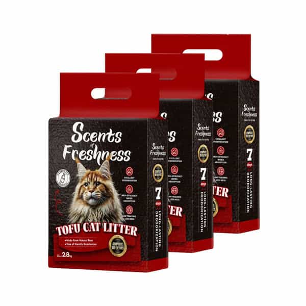 Scents Of Freshness - Premium Grade: 1 Percent Original Scent Original Color - 2.8Kg - 2Mm (Red)