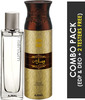 Ajmal Titanium Eau De Parfum 100Ml Perfume For Men And Wisal Dhahab Deodorant 200Ml For Men