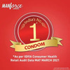 Manforce Extra Dotteds Litchi Flavoured Condom (Set Of 4 40 Sheets)