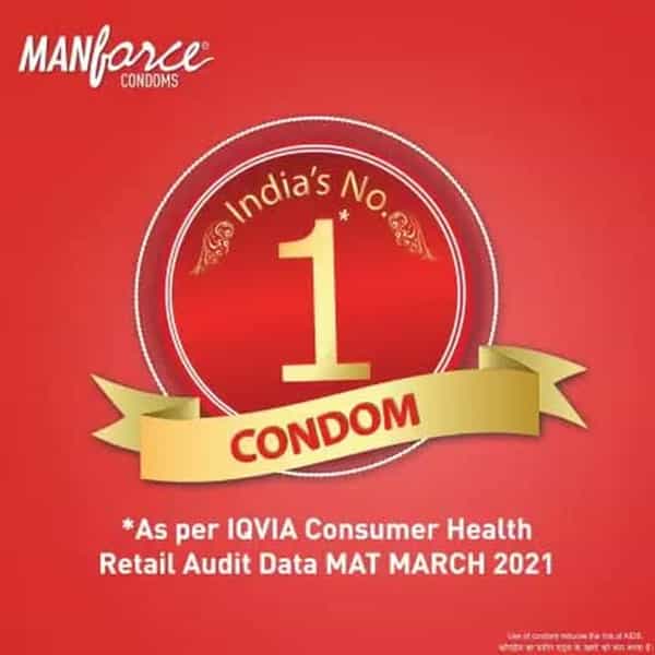 Manforce Extra Dotteds Litchi Flavoured Condom (Set Of 4 40 Sheets)