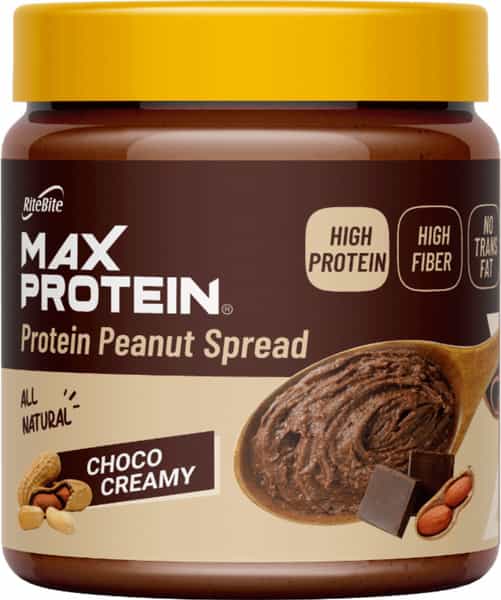 Max Protein Peanut Spread - Choco Creamy [340 Gm] - Pack Of 1