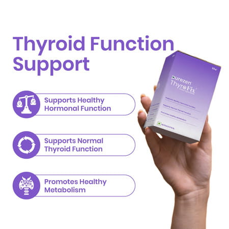Purezen Thyrofix Supplement For Thyroid Heath - 60 Capsules
