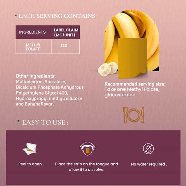 7Mounts Folic Acid Oral Strips - 30N