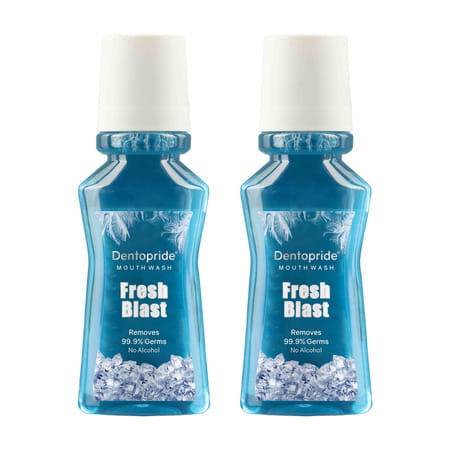 Dentopride Mouth Wash | For Total Oral Hygiene|Long Lasting Freshness (150 Ml- Pack Of 2)