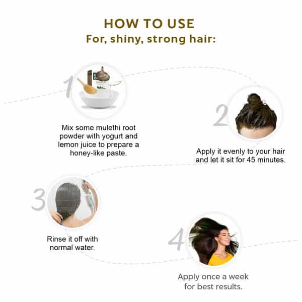 Indus Valley 100% Natural Pure Mulethi Powder Hair And Skin Care -100G
