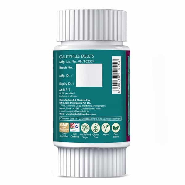 Herbal Hills Gautyhills 60 Tablets