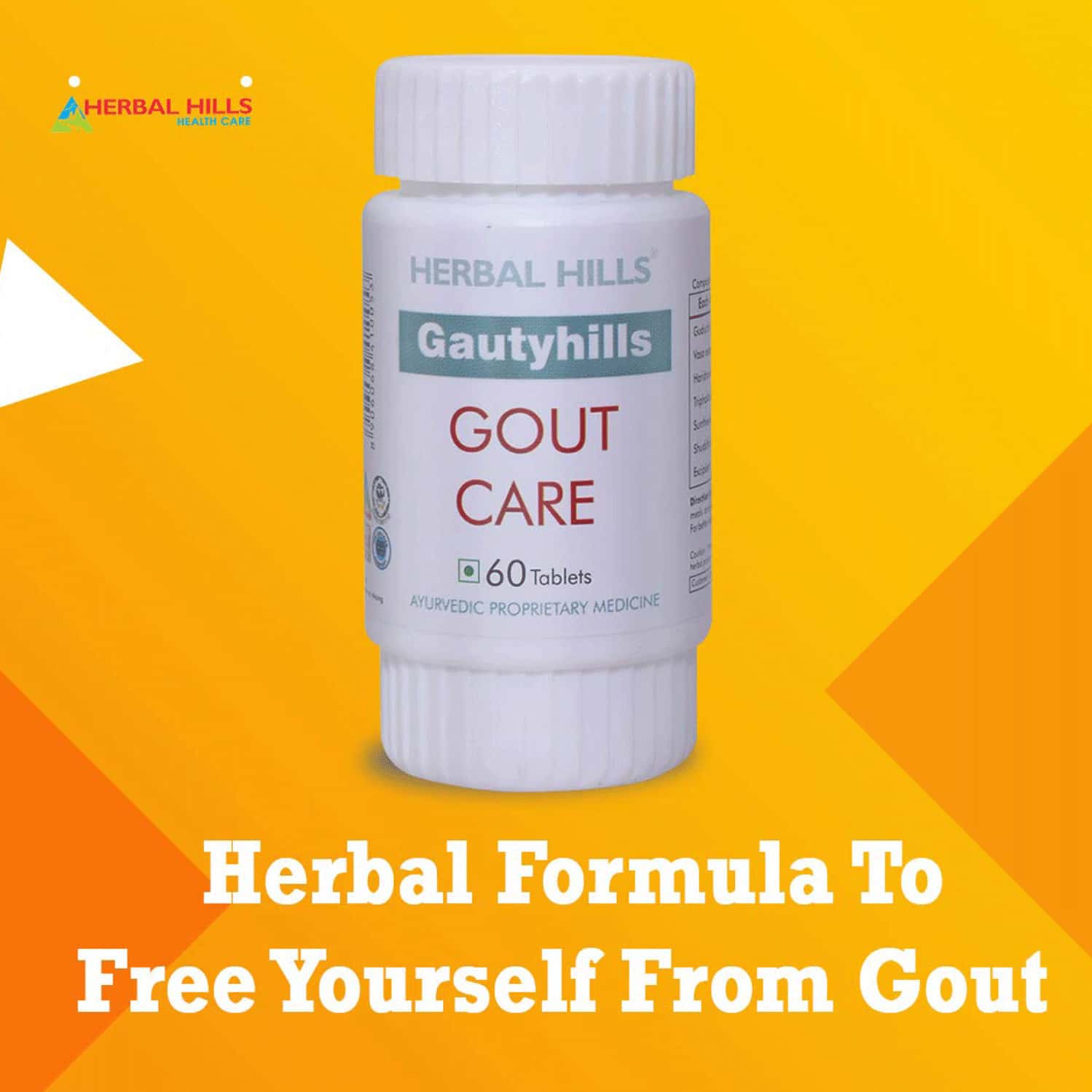 HERBAL HILLS GAUTYHILLS 60 TABLETS