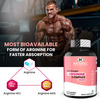 Naturyz Triple Strength L-Arginine 3600mg Pre Workout Supplement For Pump & Performance - 60 Tablets