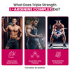 Naturyz Triple Strength L-Arginine 3600mg Pre Workout Supplement For Pump & Performance - 60 Tablets