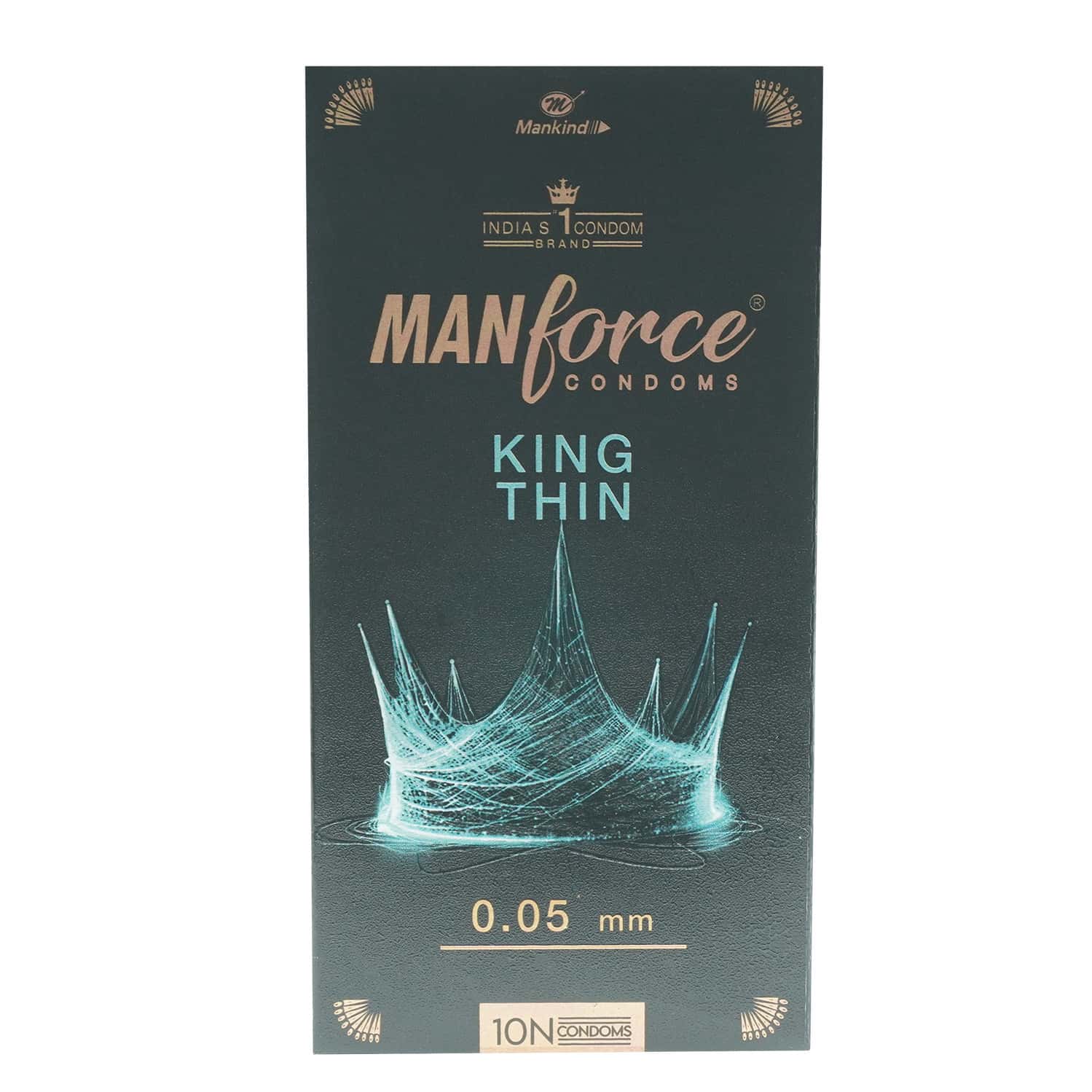 Manforce King Thin 0.05mm Condoms 10 No'S