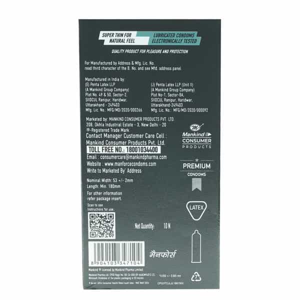 Manforce King Thin 0.05Mm Condoms 10 No's
