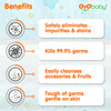 Oyo Baby Liquid Cleanser Anti-Bacterial For Baby Bottles Accessories And Vegetables 500Ml