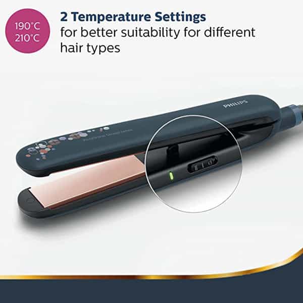 Philips Bhs397/40 Kerashine Titanium Straightener With Silkprotect Technology