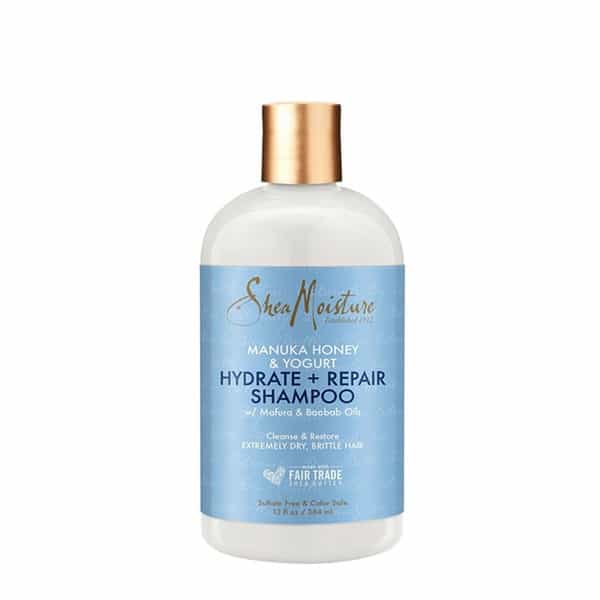 Sheamoisture's Manuka Honey & Shea Butter Shampoo Intensely Hydrates & Repairs Damaged Hair | 384 Ml