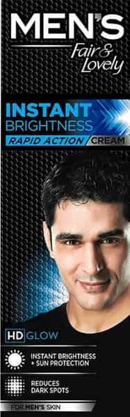 Men's Fair & Lovely Instant Brightness Cream 2X Sun Protection - 25 Gm