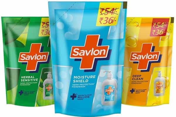 Savlon Moisutre Shield Handwash Refill Of 175 Ml