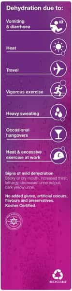 Hydralyte Effervescent Electrolyte Tablets | Adults | Apple Blackcurrant | 20 Tablets