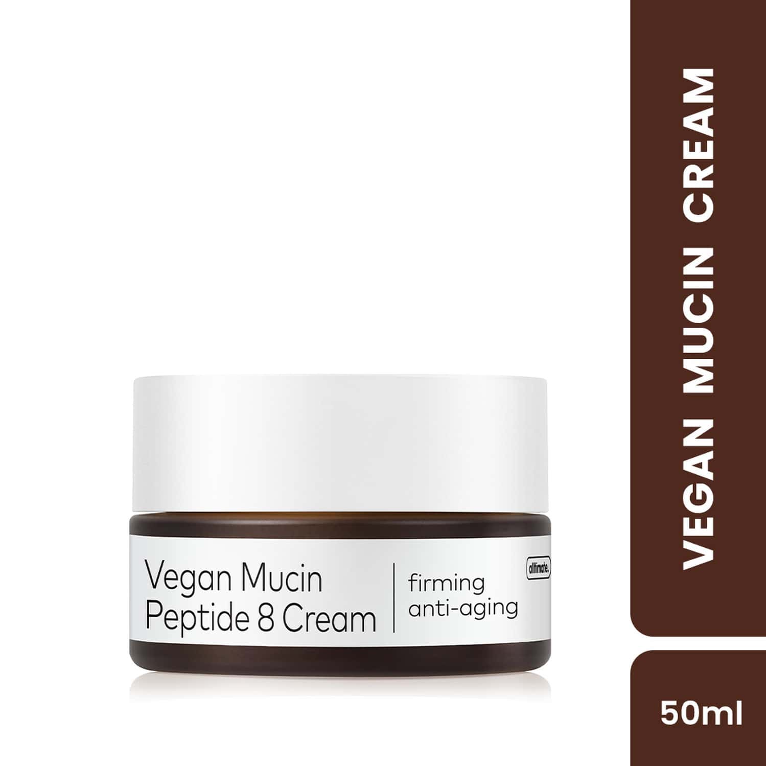 The Face Shop Alltimate Vegan Mucin 8 Peptide Cream Anti Aging Korean Moisturizer | No Snails - 50ml