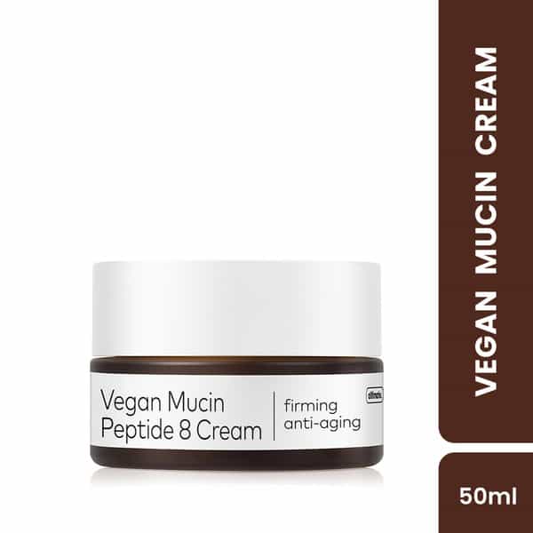 The Face Shop Alltimate Vegan Mucin 8 Peptide Cream Anti Aging Korean Moisturizer | No Snails - 50Ml