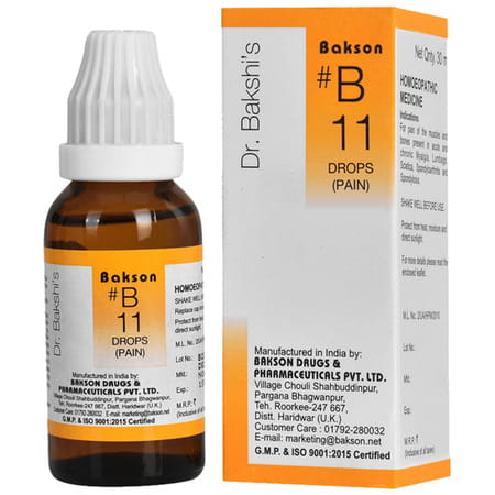 Baksons B11 Pain Drop 30 Ml