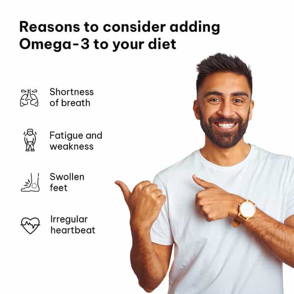Hk Vitals Fish Oil (30 Capsules) | For Men And Women | 1000Mg Omega 3