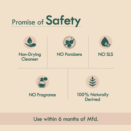 Nat Habit Roasted Chicory Gel Skin Detox Charcoal Face Wash (100g)