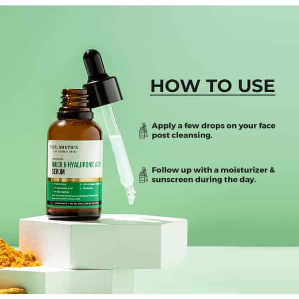 Haldi & Hyaluronic Acid Serum 30 Ml