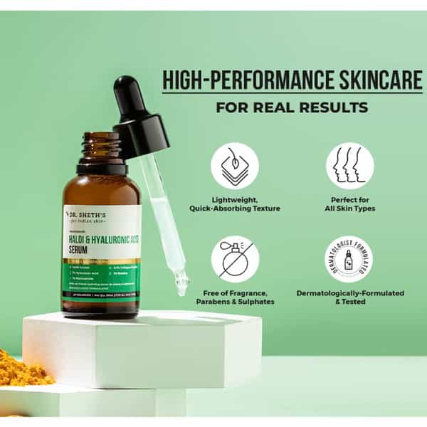 Haldi & Hyaluronic Acid Serum 30 Ml