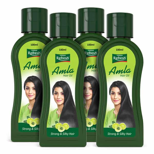 Refresh Amla Hair Oil 100Ml Pack Of 4