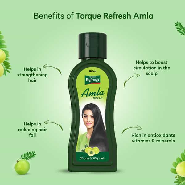 Refresh Amla Hair Oil 100Ml Pack Of 4