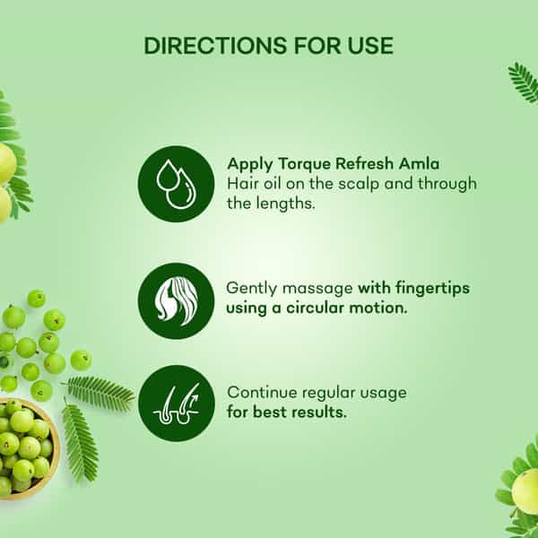 Refresh Amla Hair Oil 100Ml Pack Of 4