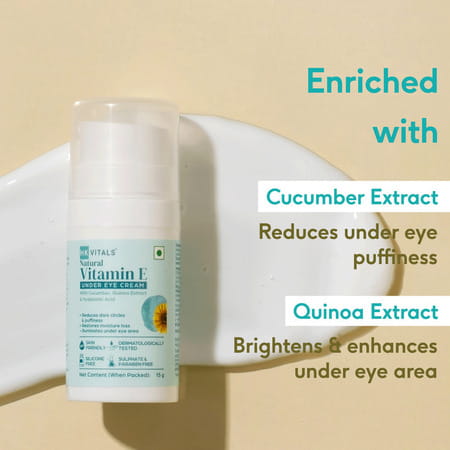 Hk Vitals Vitamin E Under Eye Cream (15 G)