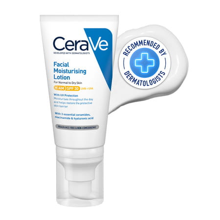 Cerave Am Spf 30 Facial Moisturizing Lotion For Normal To Dry Skin 52ml