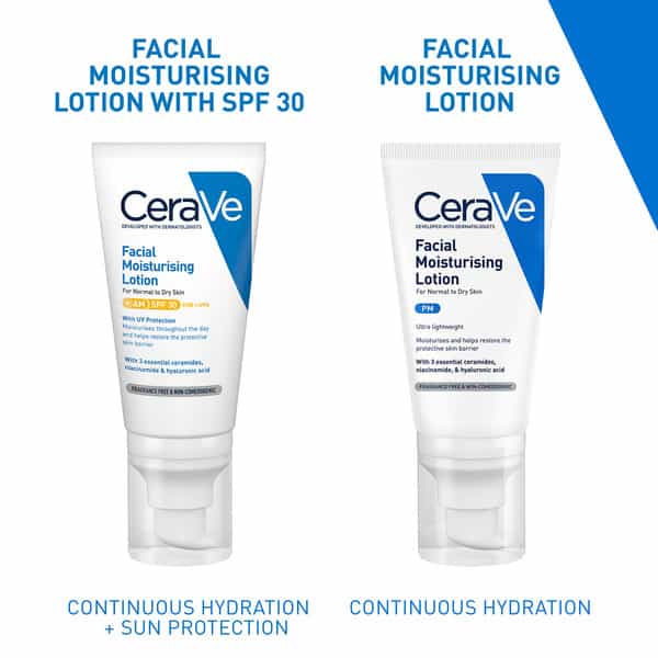 Cerave Am Spf 30 Facial Moisturizing Lotion For Normal To Dry Skin 52Ml